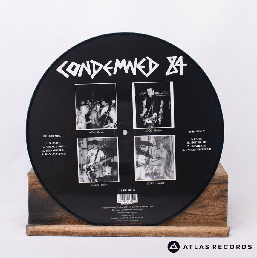 Condemned 84 - Battle Scarred - Picture Disc Reissue 12" Vinyl Record - NM