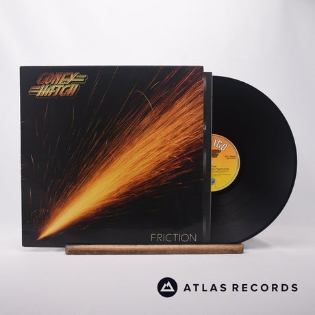 Coney Hatch Friction LP Vinyl Record - Front Cover & Record