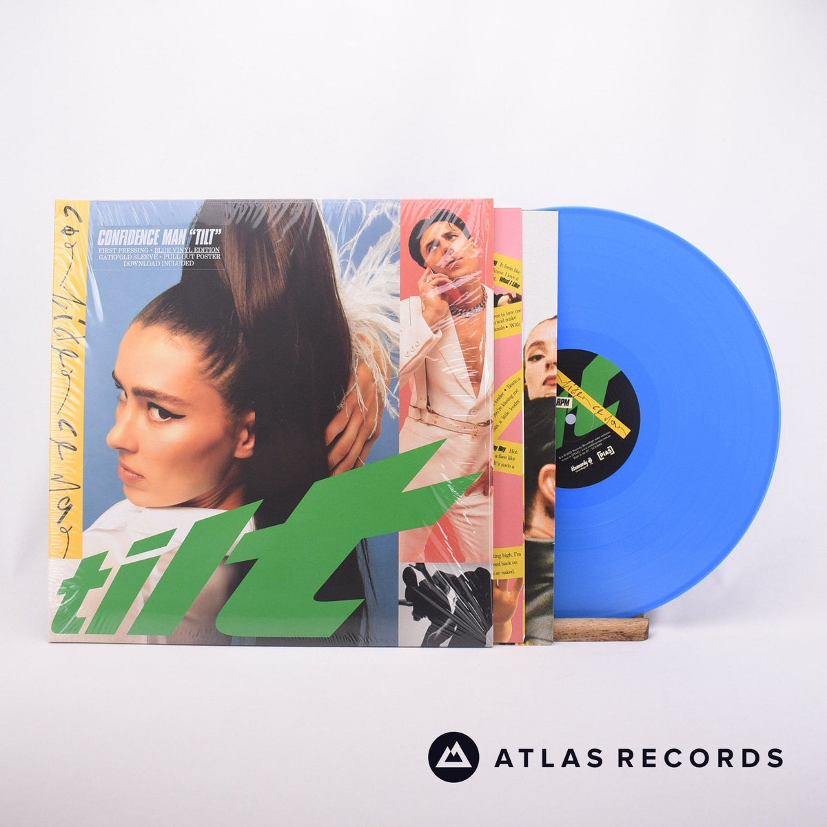 Confidence Man Tilt LP Vinyl Record - Front Cover & Record