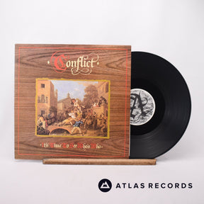Conflict It's Time To See Who's Who LP Vinyl Record - Front Cover & Record
