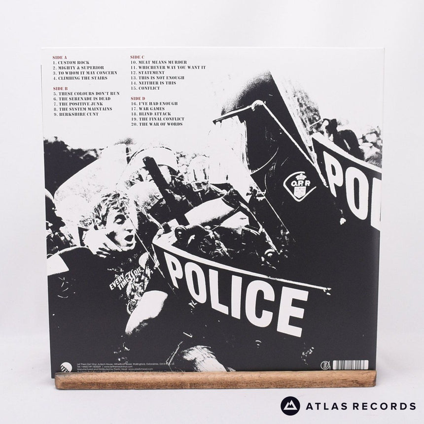 Conflict - There's No Power Without Control - The Singles - 2 x LP Vinyl Record