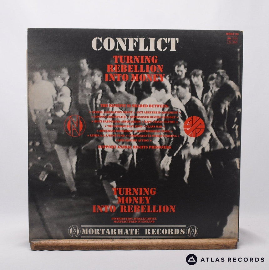 Conflict - Turning Rebellion Into Money - Double LP Vinyl Record - VG+/VG+