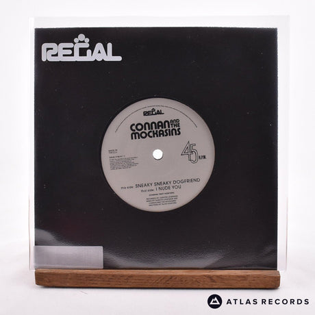 Connan And The Mockasins Sneaky Sneaky Dog Friend 7" Vinyl Record - Front Cover & Record