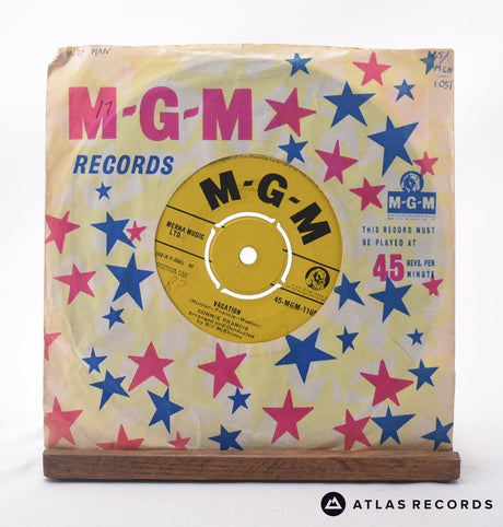 Connie Francis - Vacation - 7" Vinyl Record - VG+/VG