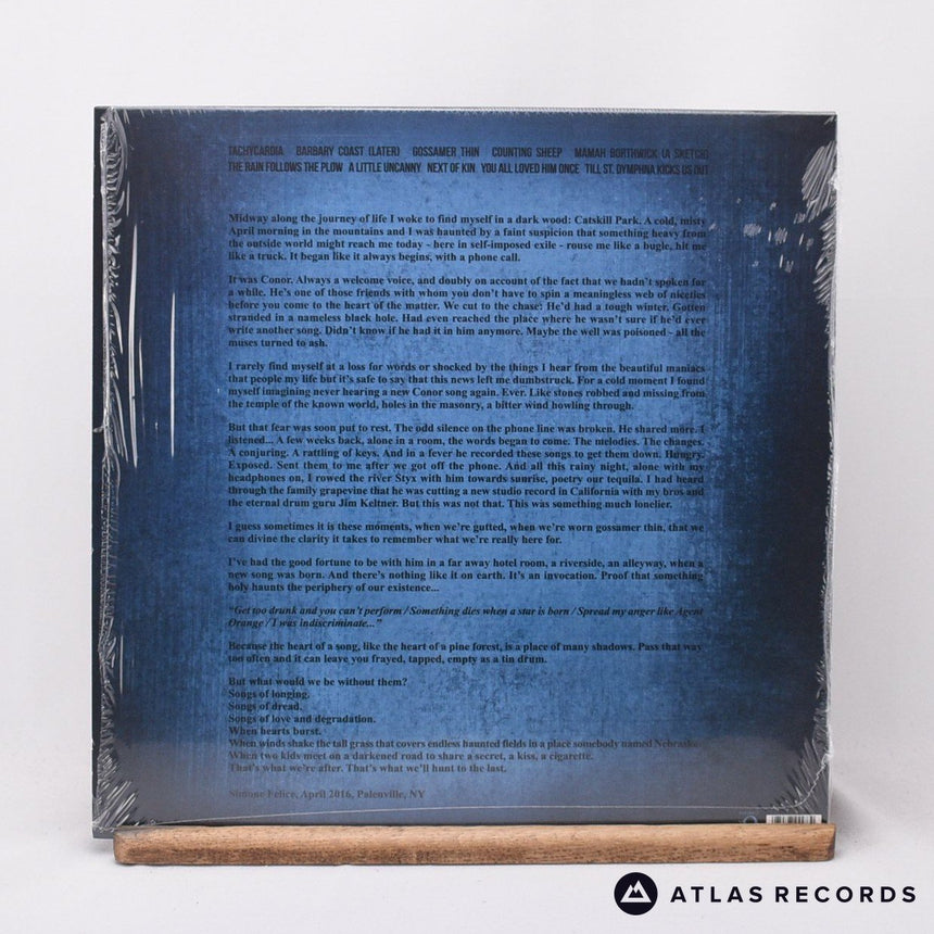 Conor Oberst - Ruminations - Lyric Sheet 1A 1B LP Vinyl Record - NM/NM