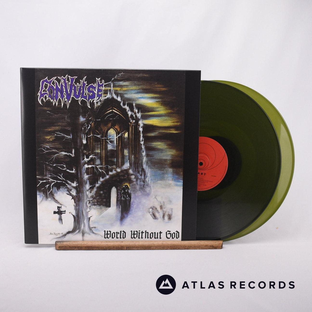 Convulse World Without God 12" + LP Vinyl Record - Front Cover & Record