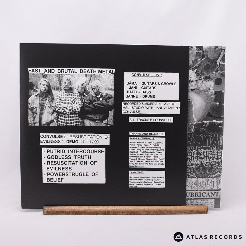 Convulse - World Without God - 12" + LP Vinyl Record