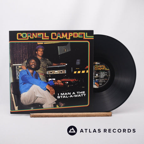 Cornell Campbell I Man A The Stal-A-Watt LP Vinyl Record - Front Cover & Record