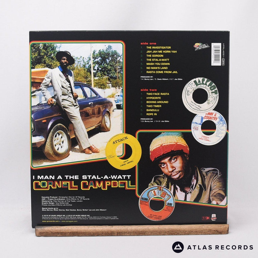 Cornell Campbell - I Man A The Stal-A-Watt - Us LP Vinyl Record - EX/NM