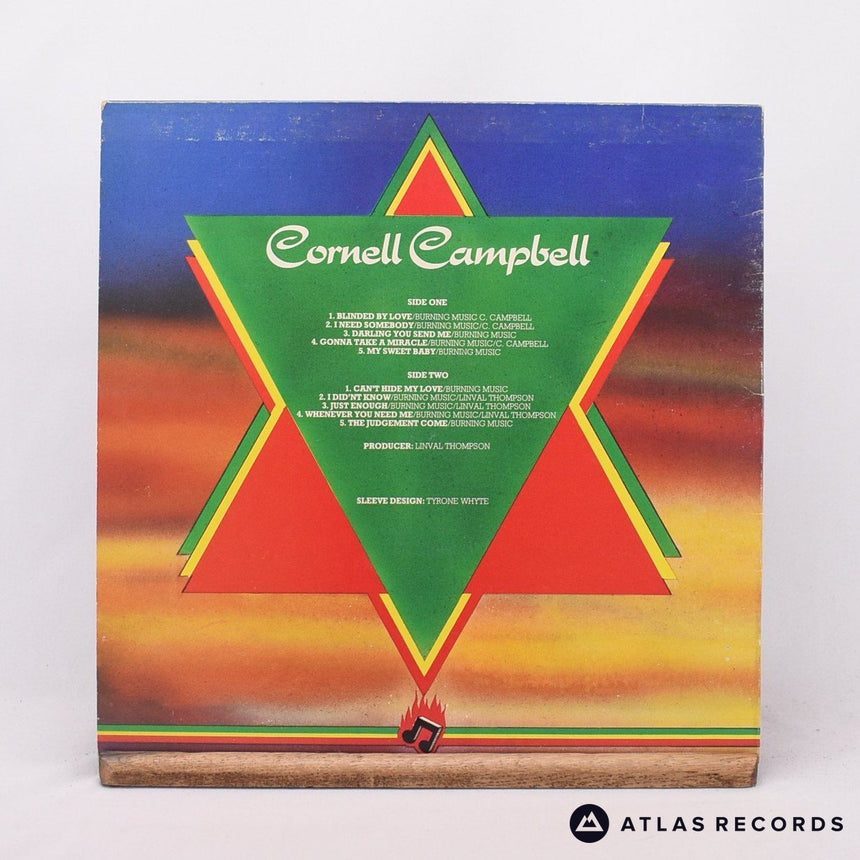 Cornell Campbell - Sweet Baby - A B LP Vinyl Record - VG+/EX