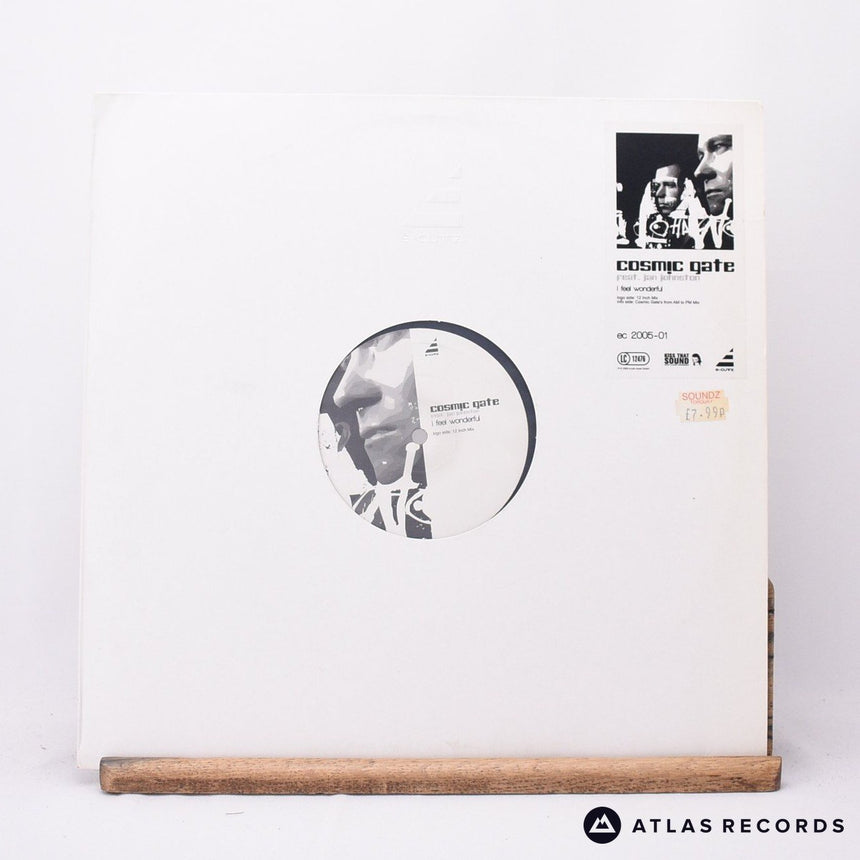Cosmic Gate - I Feel Wonderful - Die-Cut Sleeve 12" Vinyl Record - EX/VG+