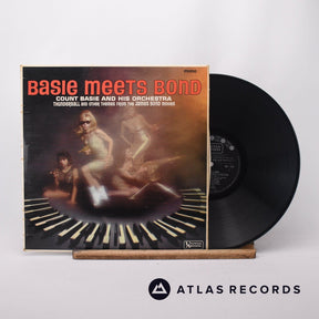Count Basie Orchestra Basie Meets Bond LP Vinyl Record - Front Cover & Record