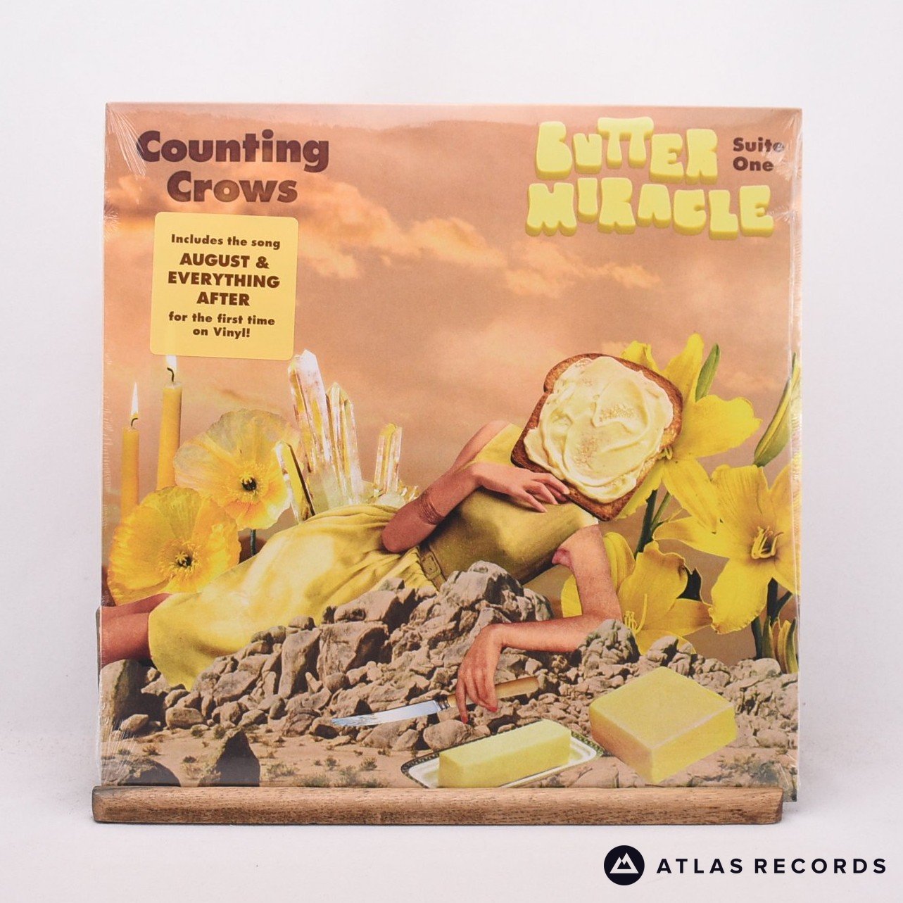Counting Crows Butter Miracle Suite One 12" Vinyl Record - Front Cover & Record
