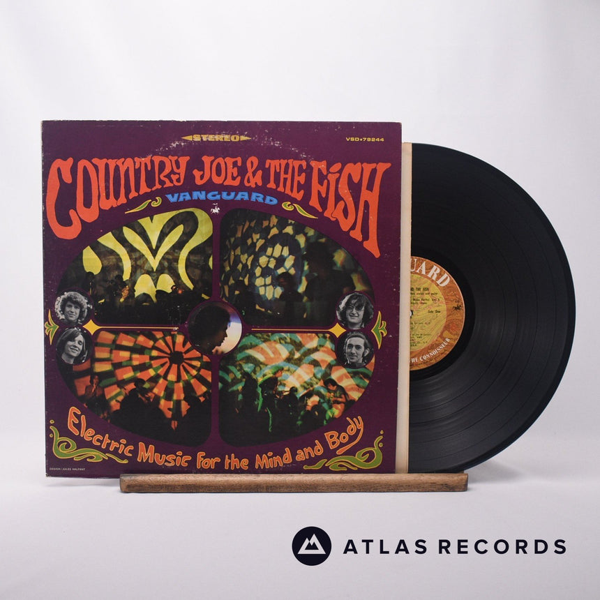 Country Joe And The Fish Electric Music For The Mind And Body LP Vinyl Record - Front Cover & Record