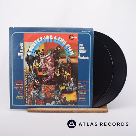 Country Joe And The Fish The Life And Times Of Country Joe And The Fish From Haight-Ashbury To Woodstock 2 x LP Vinyl Record - Front Cover & Record
