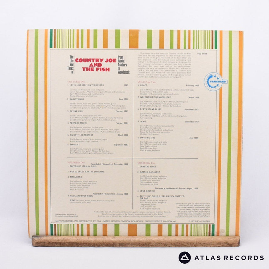 Country Joe And The Fish - The Life And Times Of Country Joe And - 2 x LP Vinyl