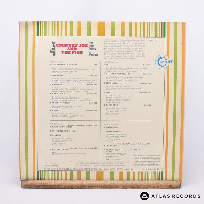 Country Joe And The Fish - The Life And Times Of Country Joe And - 2 x LP Vinyl