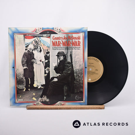 Country Joe McDonald War War War LP Vinyl Record - Front Cover & Record