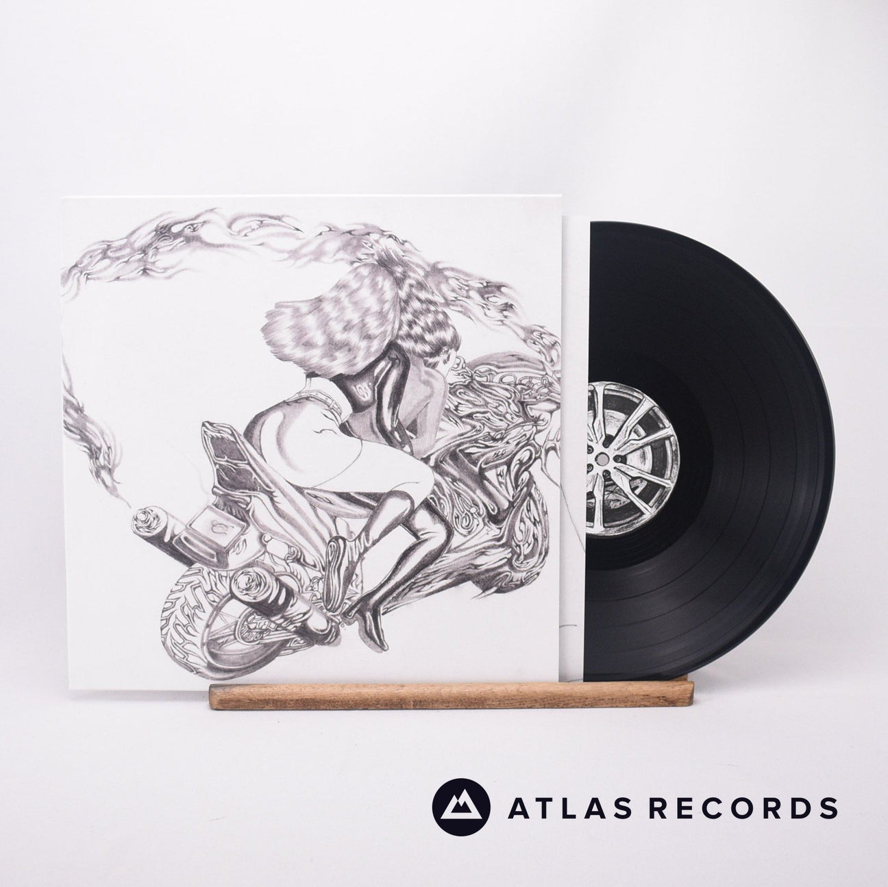 Courting Lust For Life : How To Thread The Needle And Come Out The Other Side To Tell The Story LP Vinyl Record - Front Cover & Record