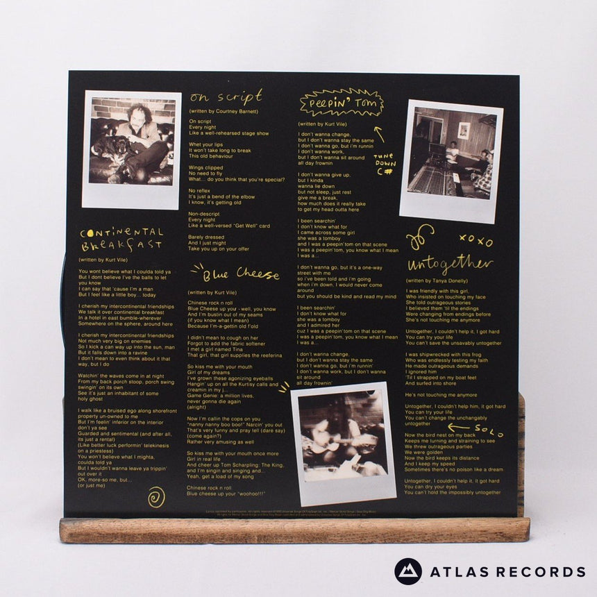 Courtney Barnett - Lotta Sea Lice - Insert A1 B1 LP Vinyl Record - EX/EX