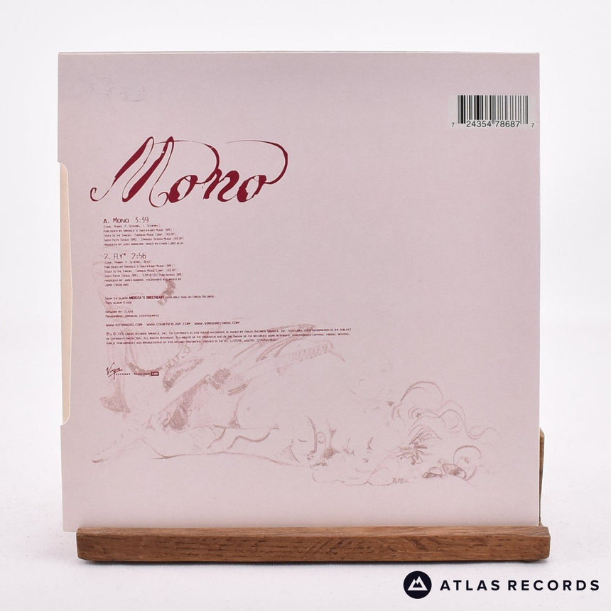 Courtney Love - Mono - Pink Limited Edition 7" Vinyl Record - NM/EX