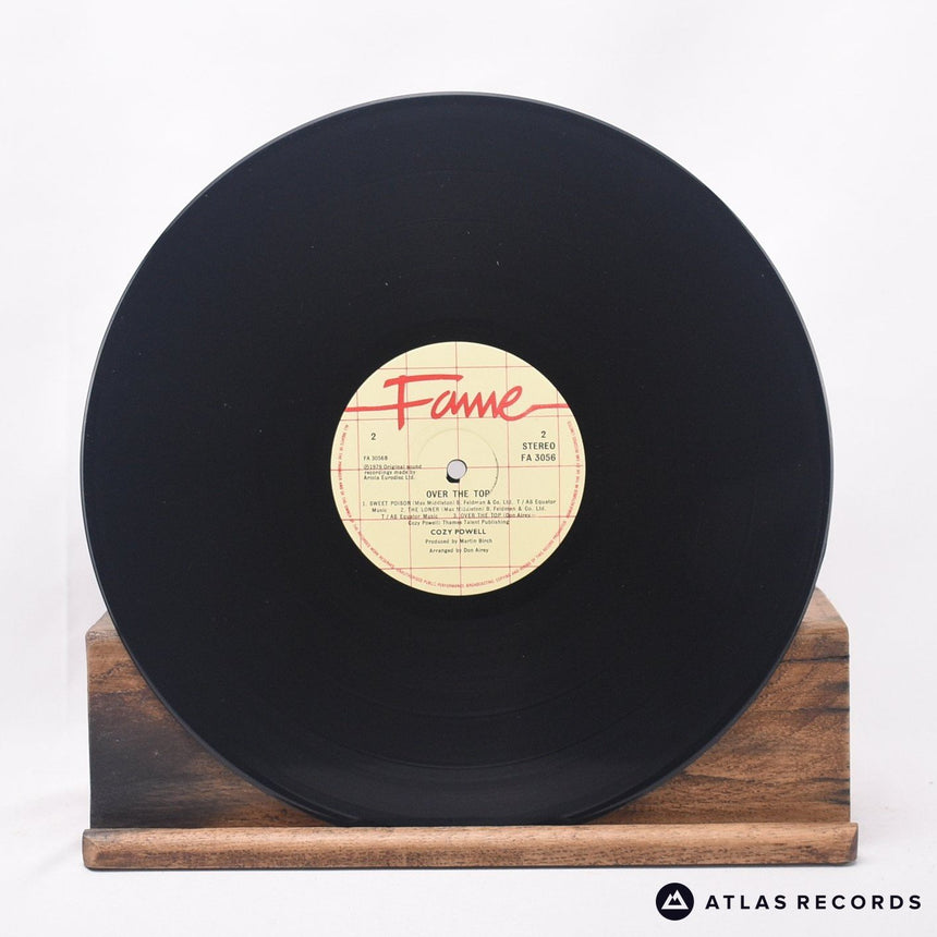 Cozy Powell - Over The Top - LP Vinyl Record - VG+/EX