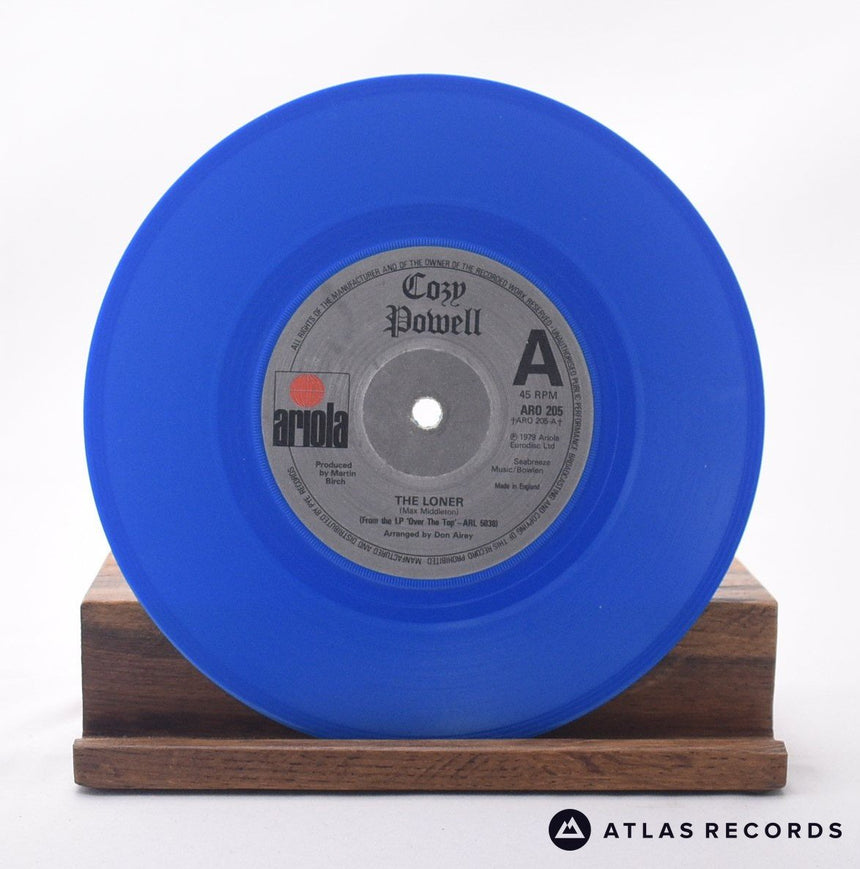 Cozy Powell - The Loner - Blue 7" Vinyl Record - VG+/VG