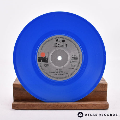 Cozy Powell - The Loner - Blue 7" Vinyl Record - VG+/EX