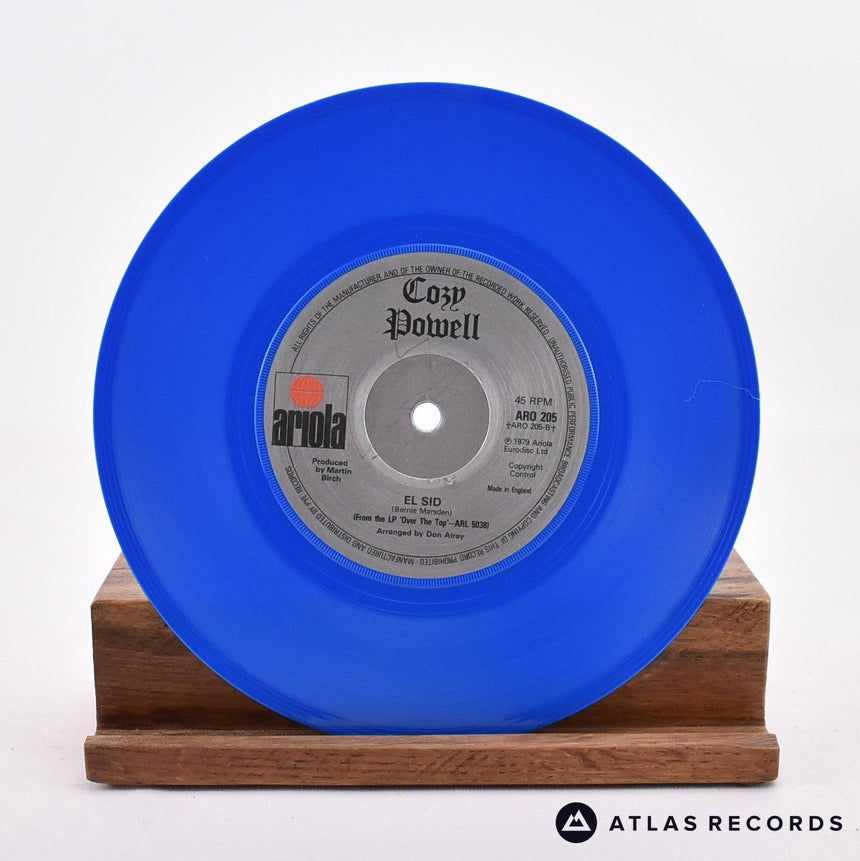 Cozy Powell - The Loner - Blue 7" Vinyl Record - VG+/EX