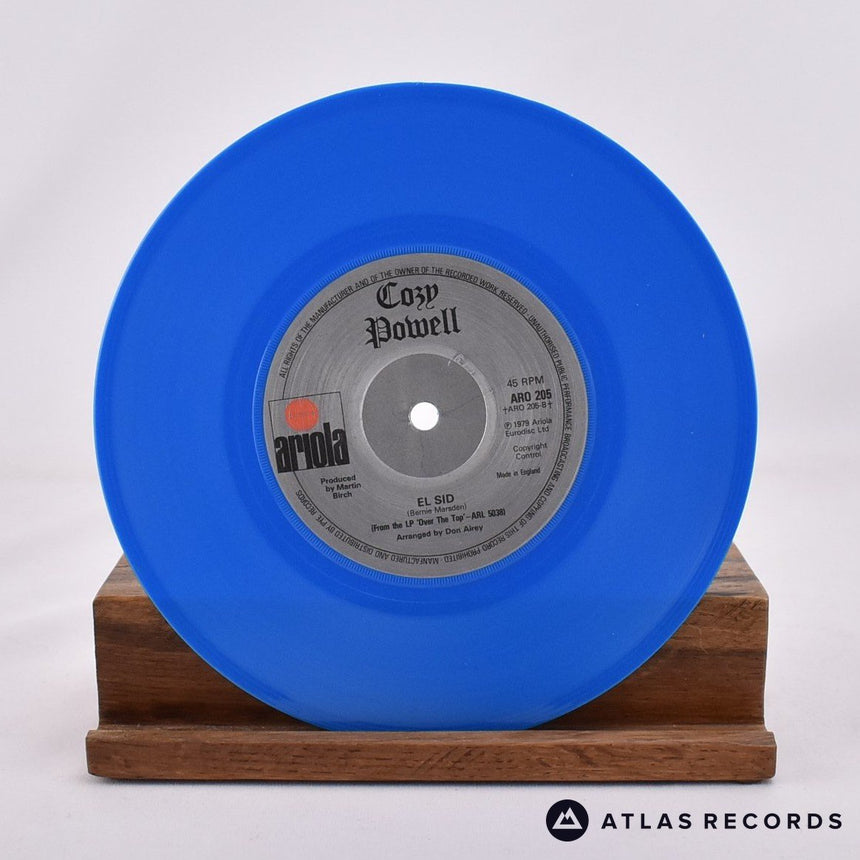 Cozy Powell - The Loner - Blue 7" Vinyl Record - VG+/EX