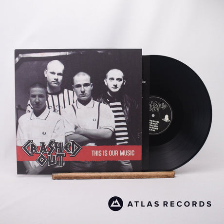 Crashed Out This Is Our Music LP Vinyl Record - Front Cover & Record