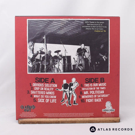 Crashed Out - This Is Our Music - Insert Reissue Spain LP Vinyl Record - NM/EX