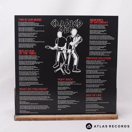 Crashed Out - This Is Our Music - Insert Reissue Spain LP Vinyl Record - NM/EX
