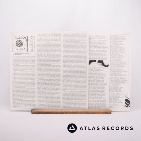 Crass - Best Before...1984 - A-1 B-1 C-1 D-1 2 x LP Vinyl Record - EX/EX