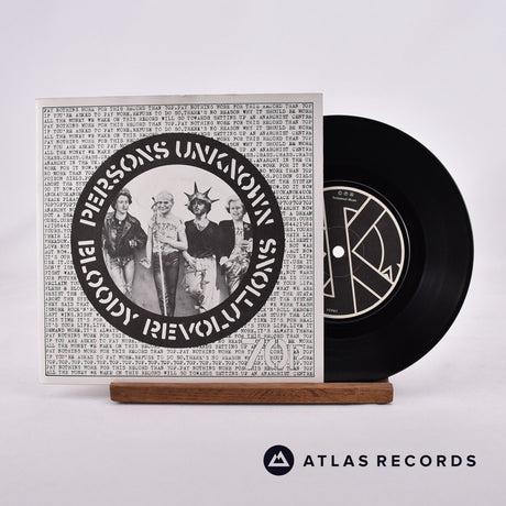 Crass Bloody Revolutions 7" Vinyl Record - Front Cover & Record
