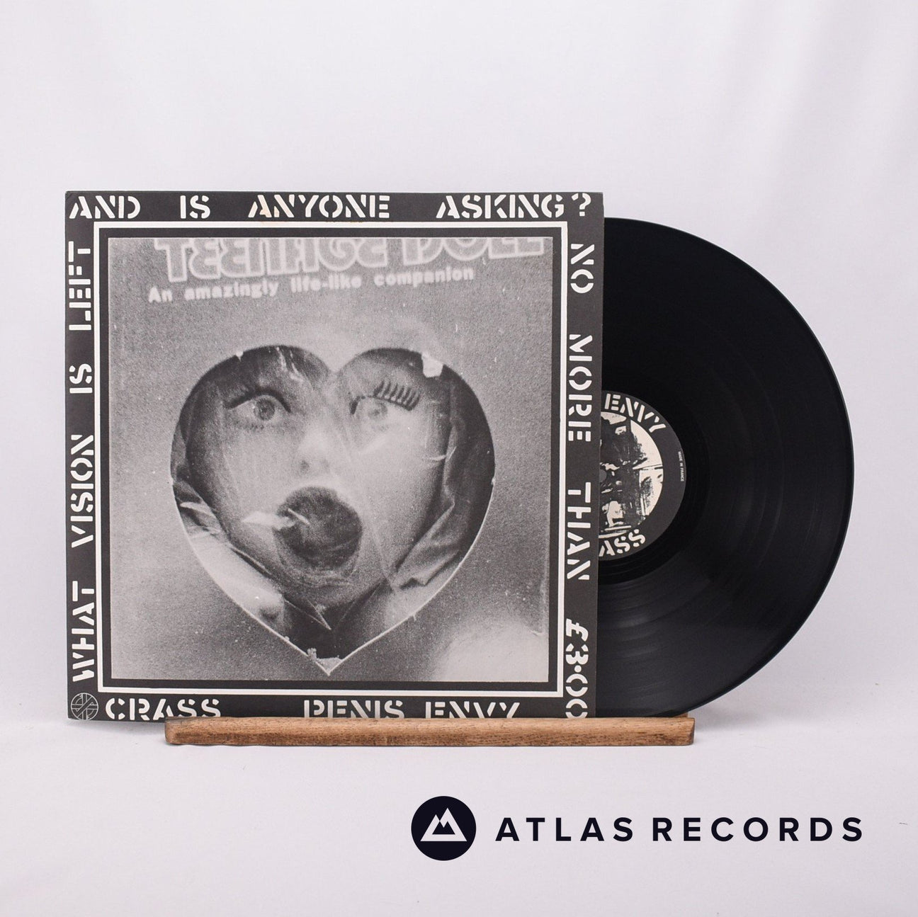 Crass Penis Envy LP Vinyl Record - Front Cover & Record