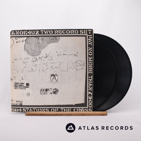 Crass Stations Of The Crass 2 x 12" Vinyl Record - Front Cover & Record