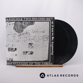 Crass Stations Of The Crass 2 x LP Vinyl Record - Front Cover & Record
