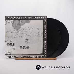 Crass Stations Of The Crass 2 x 12" Vinyl Record - Front Cover & Record