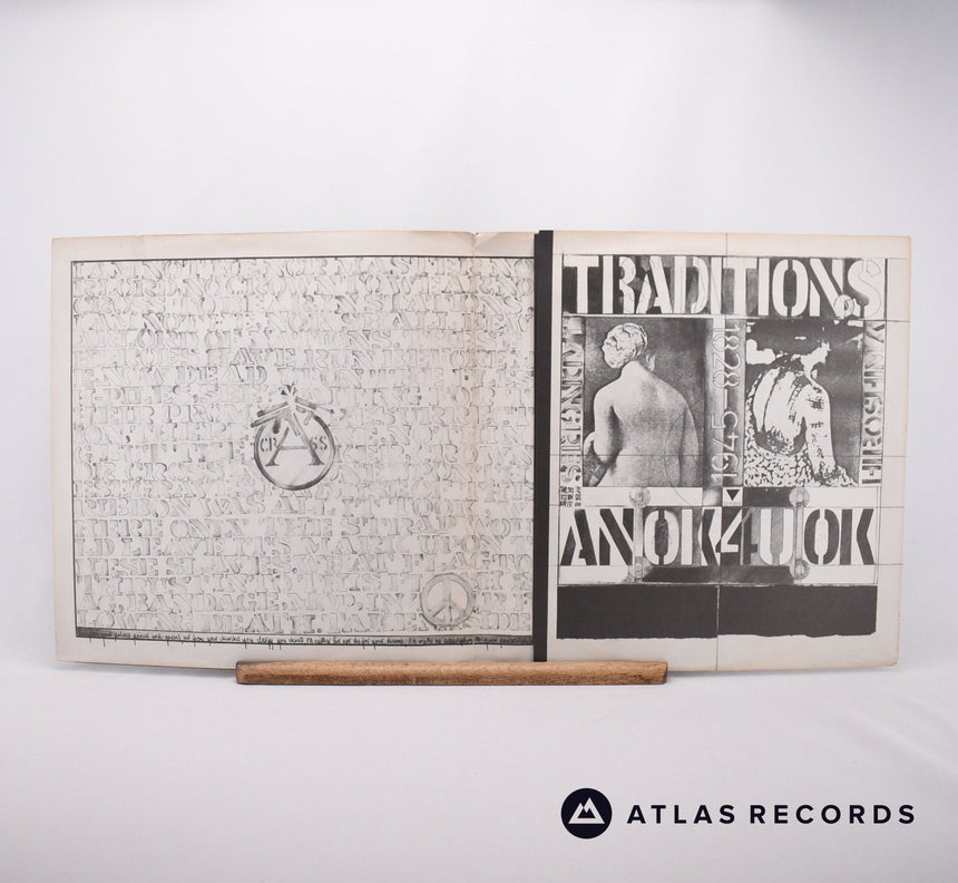 Crass - Stations Of The Crass - A-1 B-1 C-2 D-1 2 x 12" Vinyl Record - EX/EX