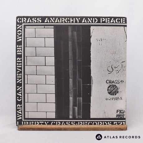 Crass - Stations Of The Crass - A-3 B-3 C-4 D-3 2 x 12" Vinyl Record - VG+/VG+