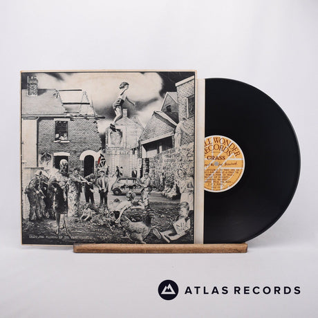 Crass The Feeding Of The Five Thousand 12" Vinyl Record - Front Cover & Record