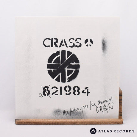 Crass - The Feeding Of The Five Thousand - A3 2-B 12" Vinyl Record - EX/EX