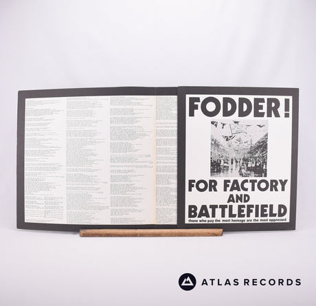 Crass - Yes Sir, I Will. - Mpo Poster Sleeve LP Vinyl Record - EX/VG+