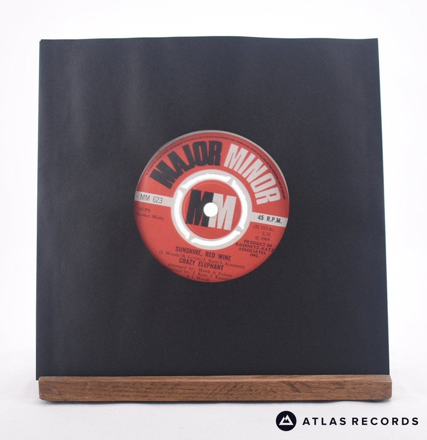 Crazy Elephant Sunshine, Red Wine 7" Vinyl Record - In Sleeve