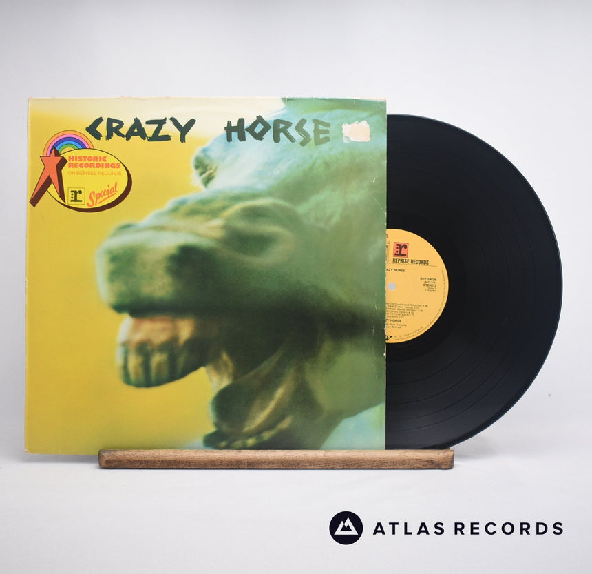 Crazy Horse Crazy Horse LP Vinyl Record - Front Cover & Record