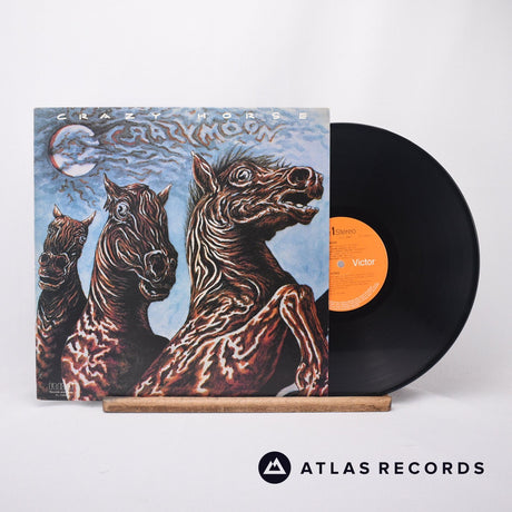 Crazy Horse Crazy Moon LP Vinyl Record - Front Cover & Record