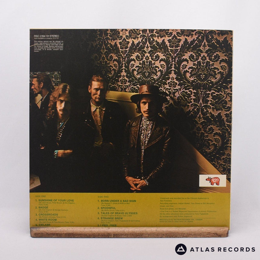 Cream - Best Of Cream - Reissue LP Vinyl Record - EX/EX