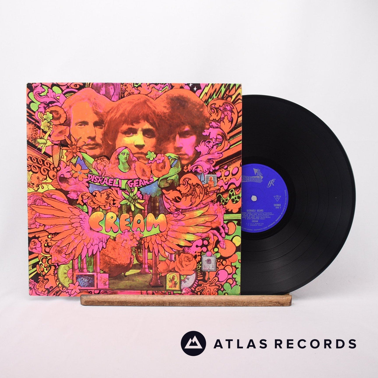 Cream Disraeli Gears LP Vinyl Record - Front Cover & Record