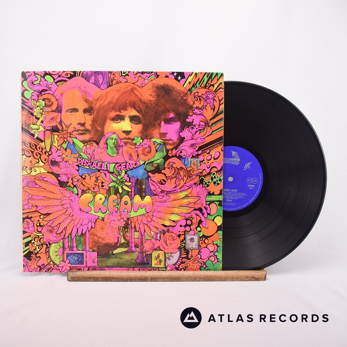 Cream Disraeli Gears LP Vinyl Record - Front Cover & Record